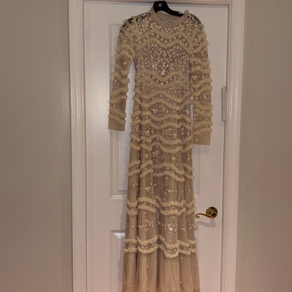 Needle and Thread Ruffle Bloom Gown - Picture 5 of 10